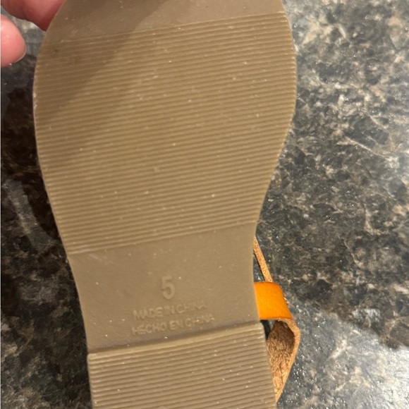 Old Navy Tan Sandals - Picture 3 of 3